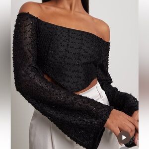 NAKD Black Off-Shoulder Women's Top